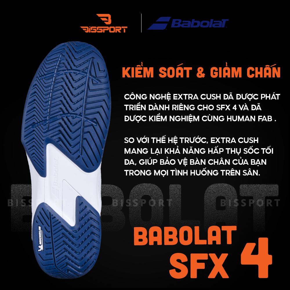 Giày Tennis/Pickleball Babolat SFX 4 ALL COURT WOMEN Chính Hãng - Hồng Xanh - Nhẹ Êm,Bám Sân - Giảm Chấn. Bền - Thoáng